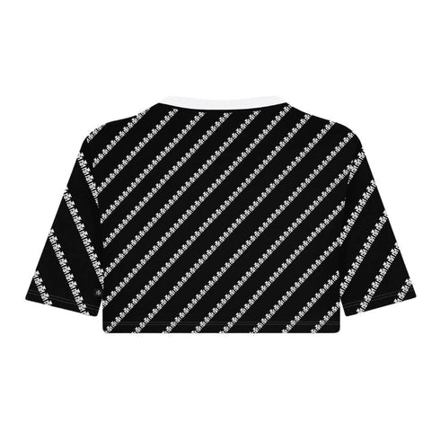 CROP TOP NEGRO BRITANIA MONASTERY